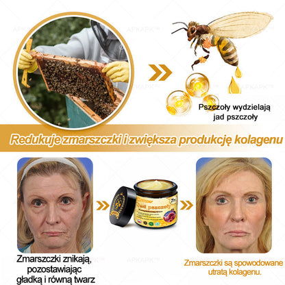 ΑPΚΑPK™ Jad Pszczoły Kompleksowy Krem🥇🥇🥇pomaga w leczeniu problemów skórnych, takich jak: zmarszczki, blizny, plamy pigmentacyjne, rozstępy, trądzik, łuszczyca, egzema, zmiany skórne, podrażnienia, stany zapalne i inne problemy skórne🔥