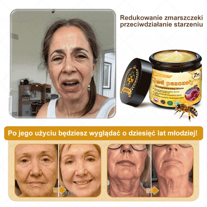 ΑPΚΑPK™ Jad Pszczoły Kompleksowy Krem🥇🥇🥇pomaga w leczeniu problemów skórnych, takich jak: zmarszczki, blizny, plamy pigmentacyjne, rozstępy, trądzik, łuszczyca, egzema, zmiany skórne, podrażnienia, stany zapalne i inne problemy skórne🔥